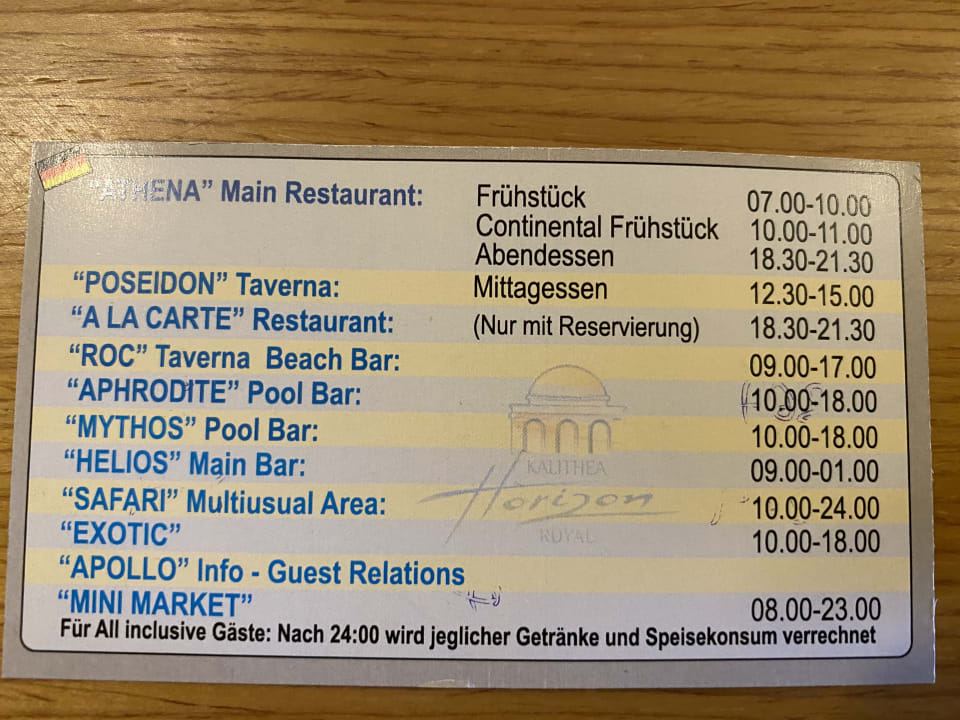 Sonstiges Hotel Kalithea Horizon Royal