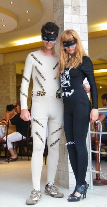 Täglich wechselde Begrüßung zum Abendessen Hotel Club Tess