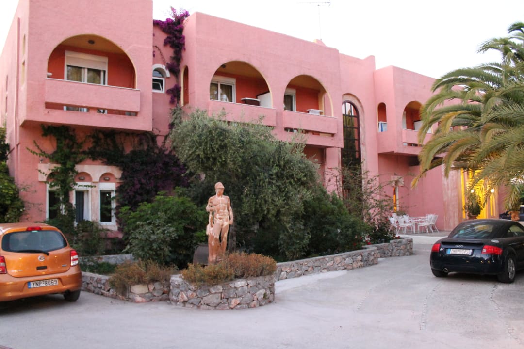 Hoteleingang Orpheas Resort - Adults Only