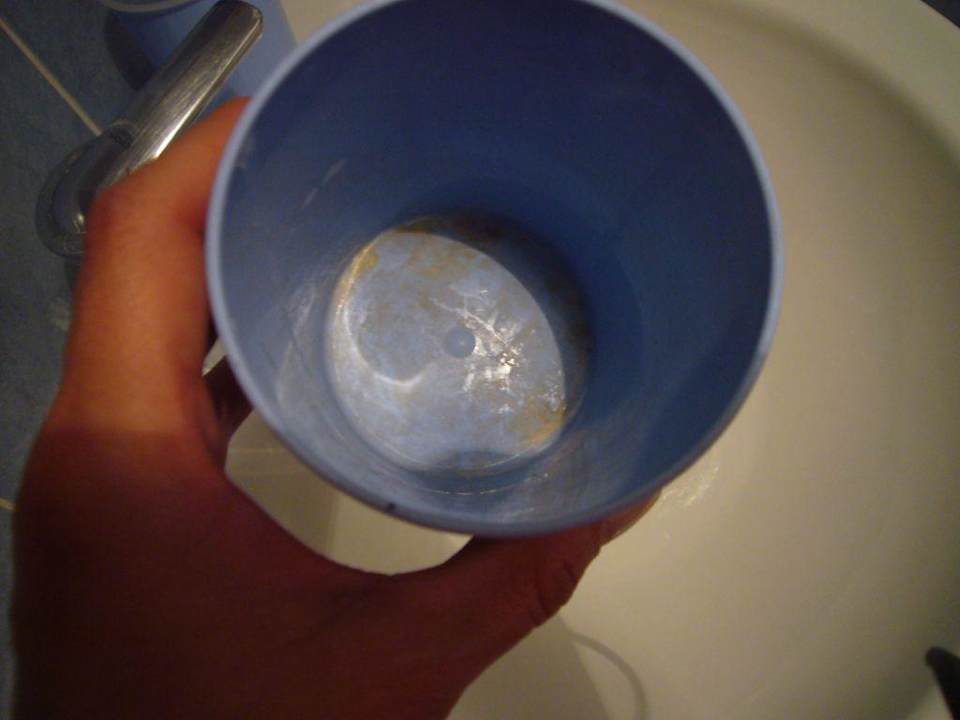 Becher im Bad Hotel B&B Angolo di Roma