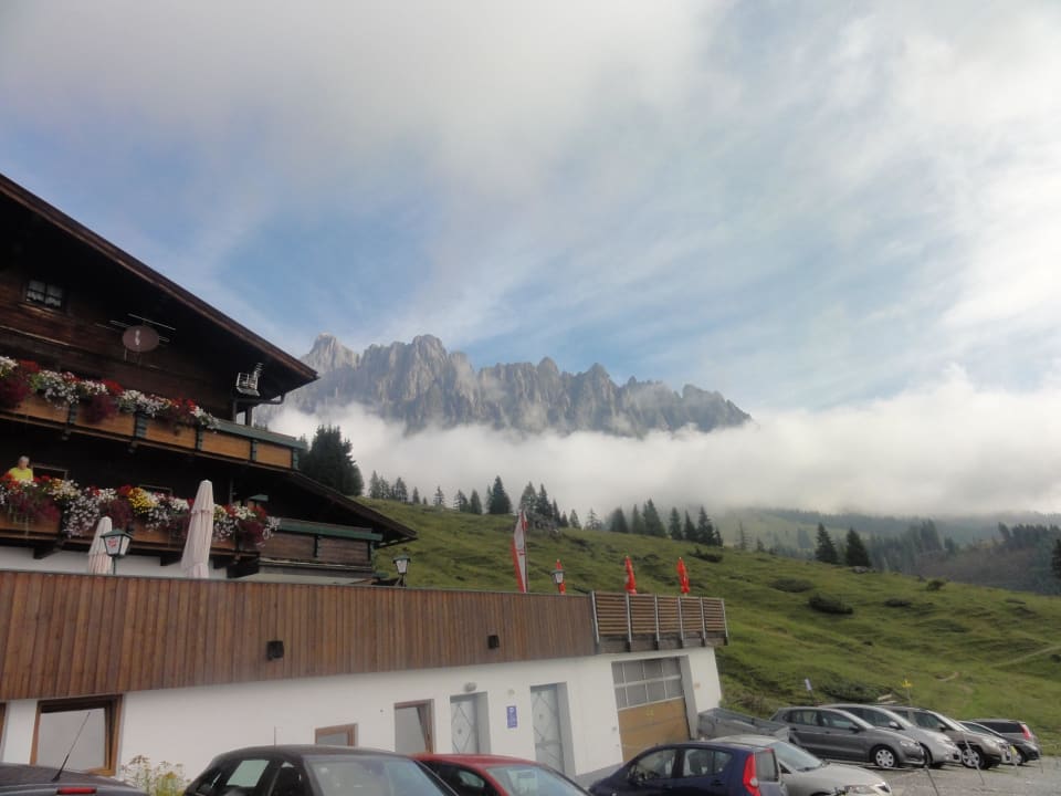 Ausblick Alpengasthof Hotel Kopphütte