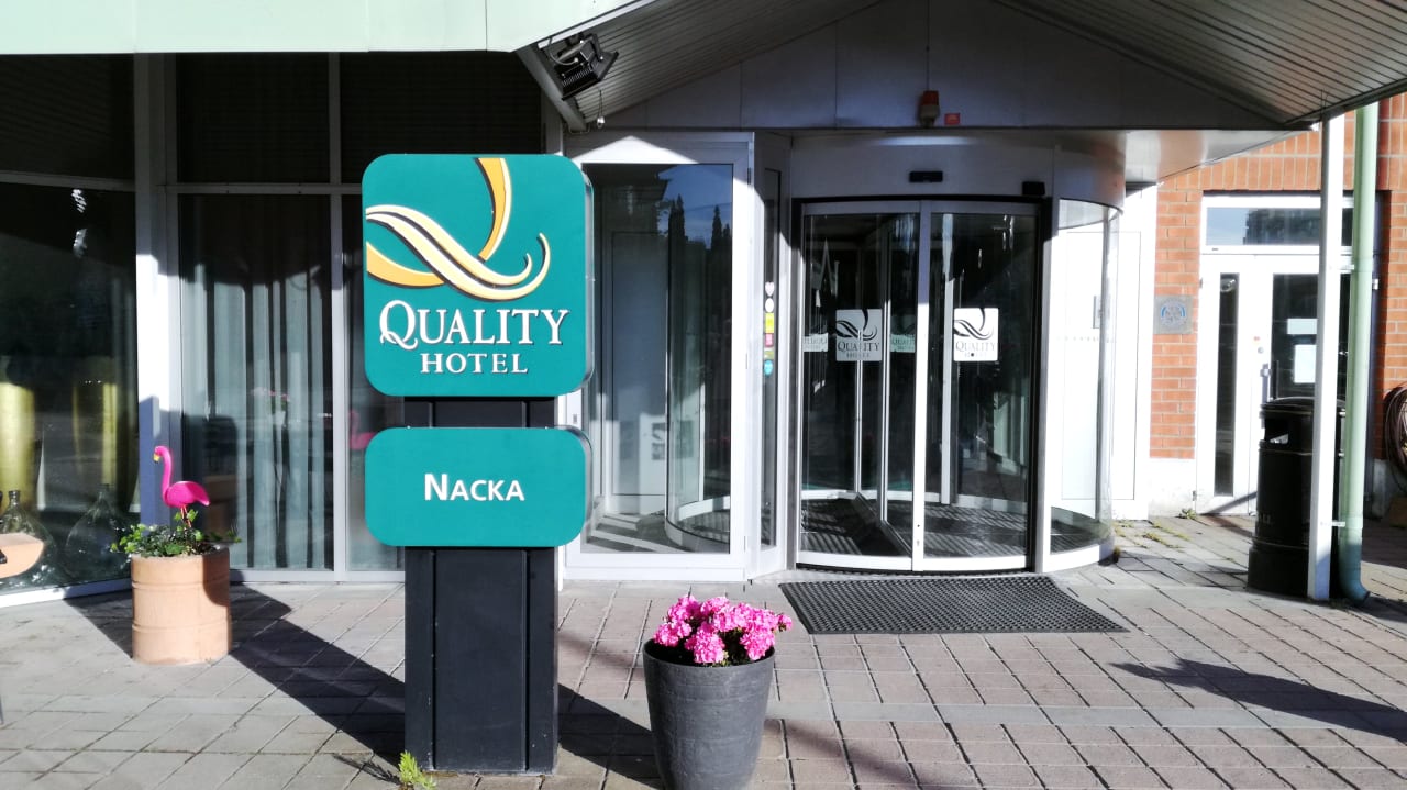 Lobby & Eingang Hotel Quality Nacka