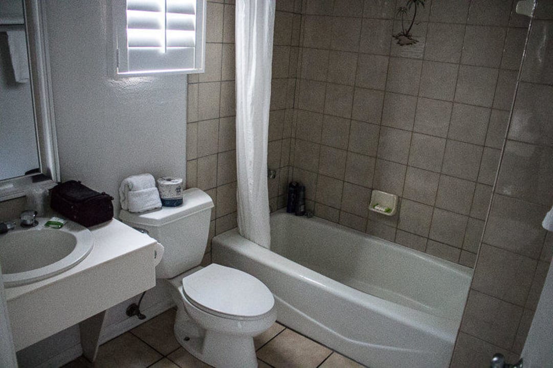 Badezimmer Motel Blue Marlin