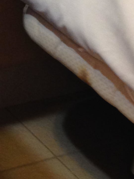 Stark verschmutzte Matratze Adrián Hoteles Colón Guanahaní - Adults only