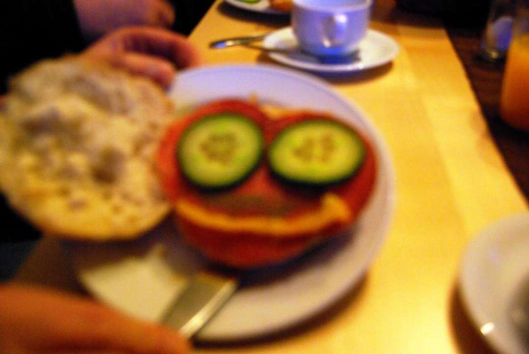 Lachbrötchen Ferienheim Foischinghof