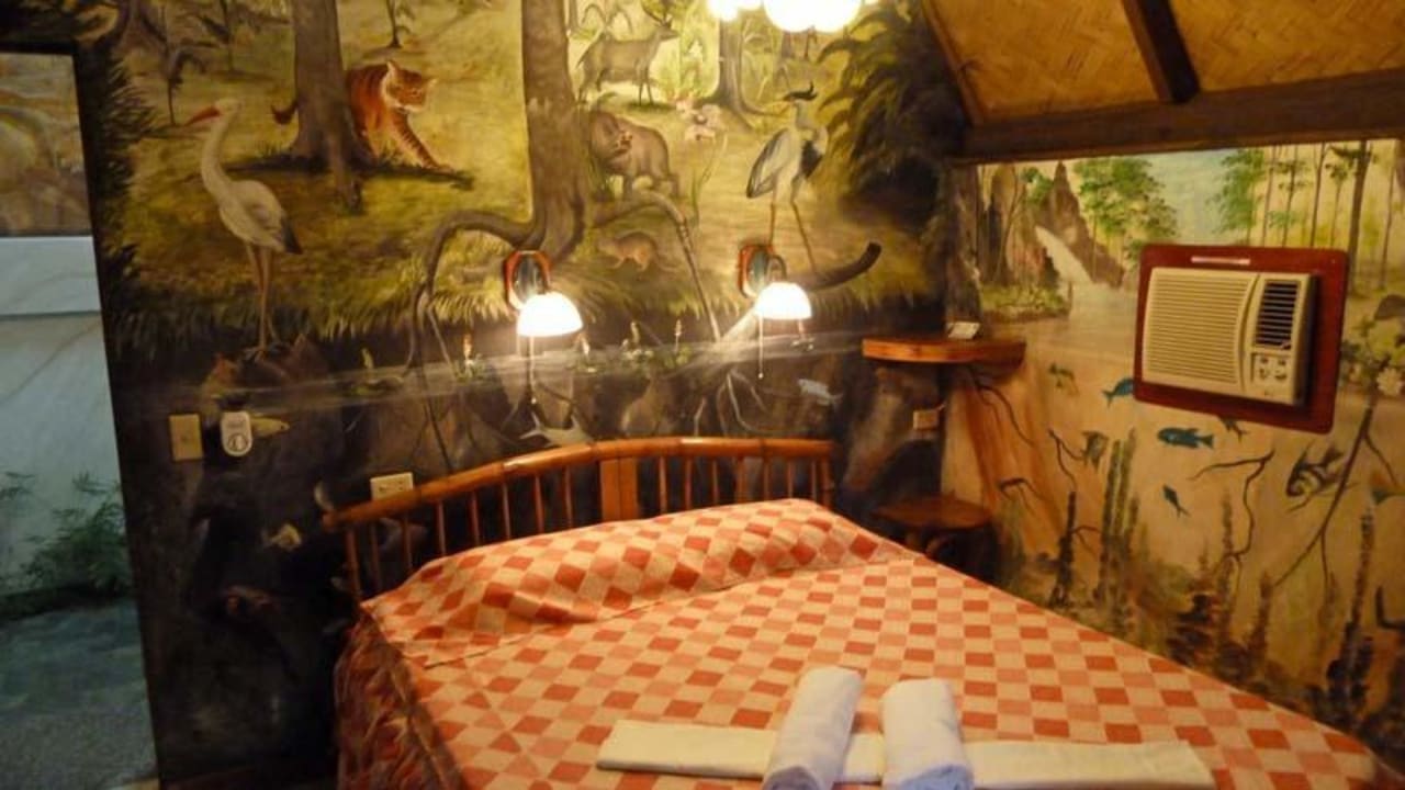 Individuell bemalte Schlafzimmer KokosNuss Garden Resort