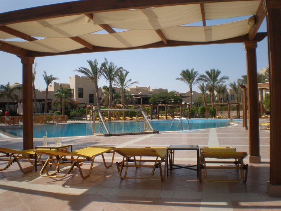 Liegen gabs genug Hotel JAZ Makadi Star & Spa