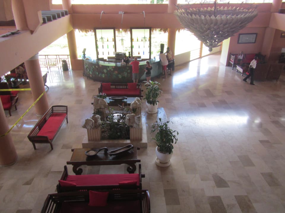 Blick von der oberen Etage Hotel Viva Dominicus Palace by Wyndham-All Inclusive Resort