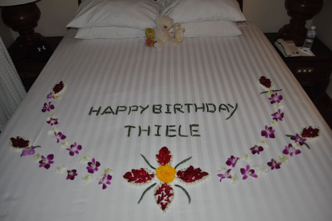 Kleine Geburtstagsüberraschung Anavana Beach Resort