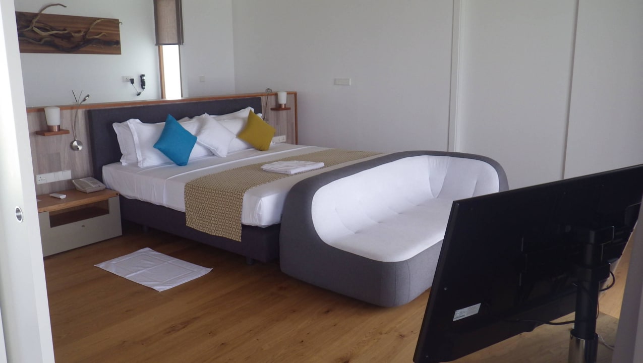 Wohn- und Schlafzimmer Kuramathi Maldives