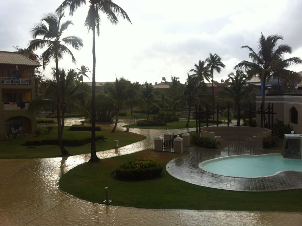 Es regnet auch mal.  Royalton Splash Punta Cana