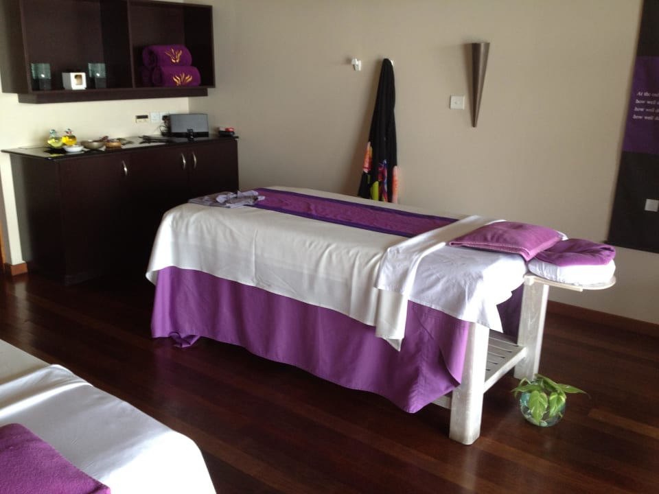 SPA Massagebett Veligandu Maldives Resort Island