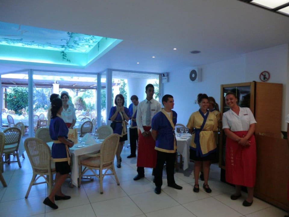 Vor dem Abendessen Phãea Cretan Malia