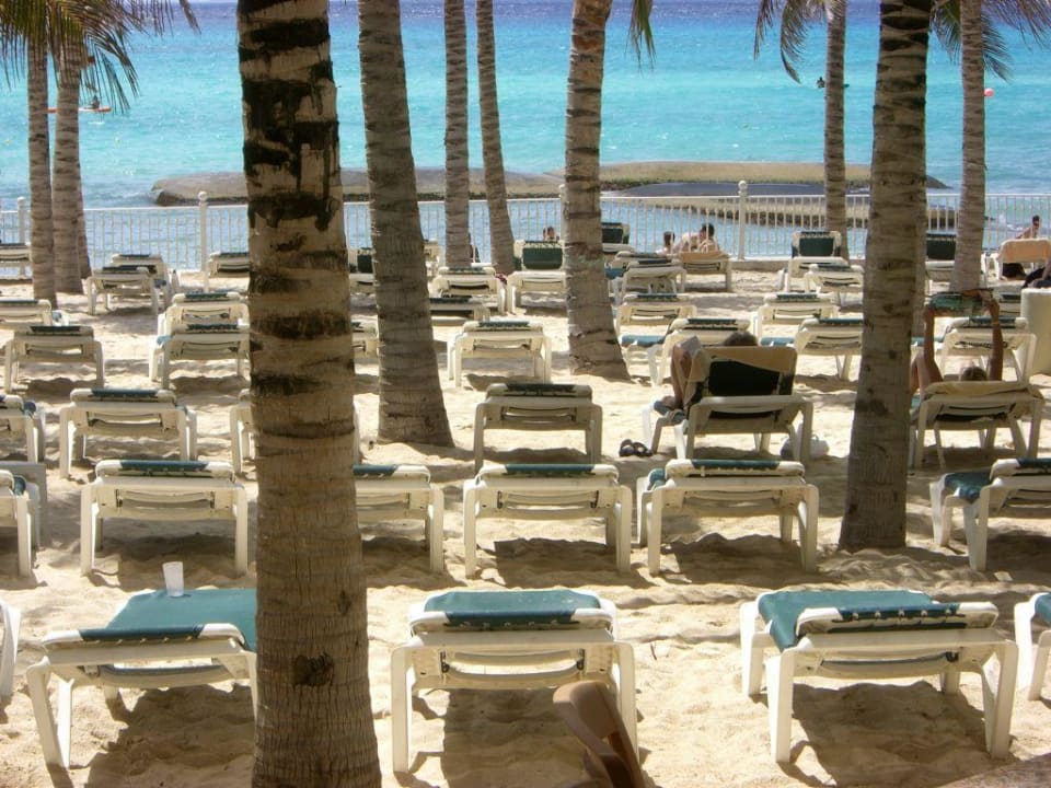 Beachbar am Lupitaabschnitt Hotel Riu Lupita