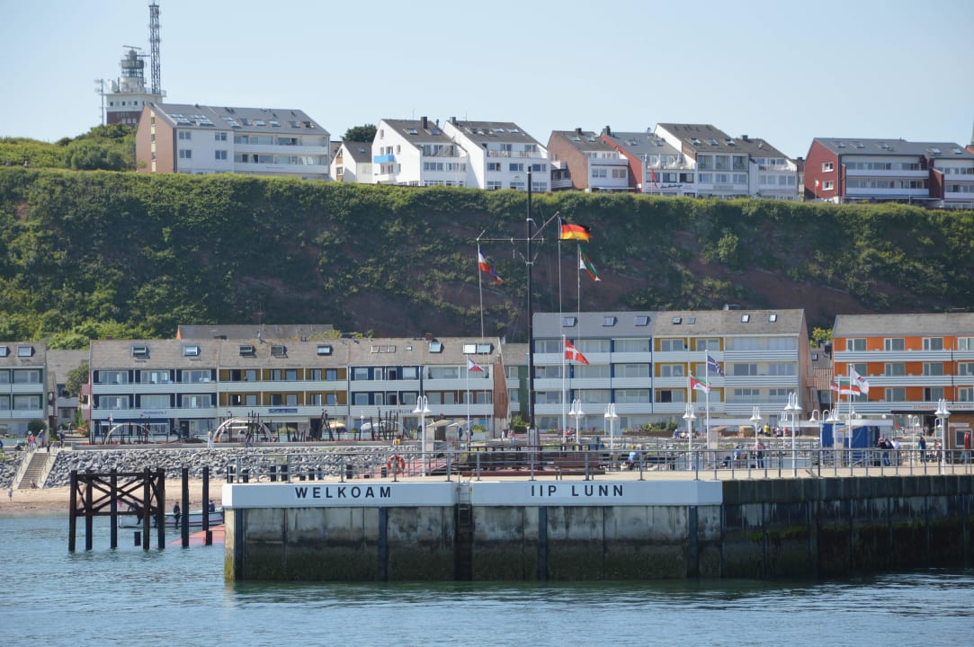 Vom Hafen aus Haus am Meer