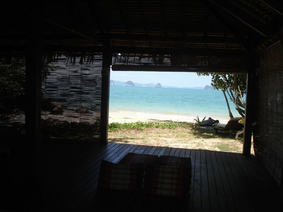 Blick vom Tagesbett Hotel Koyao Island Resort