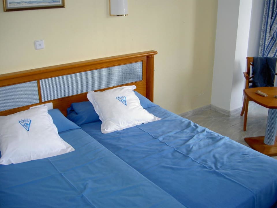 Betten im Zimmer Hotel Osiris