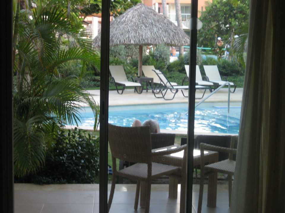 Ausblick vom Swim-Up Zimmer Secrets Royal Beach Punta Cana - Adults only