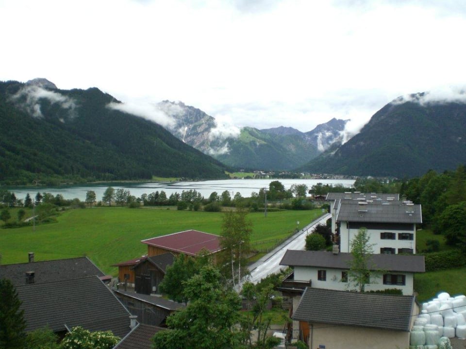 Blick vom Balkon Wellnessresort Vier Jahreszeiten