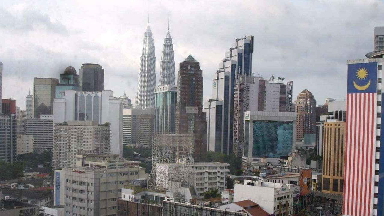 Blick über die Stadt Hotel Capitol