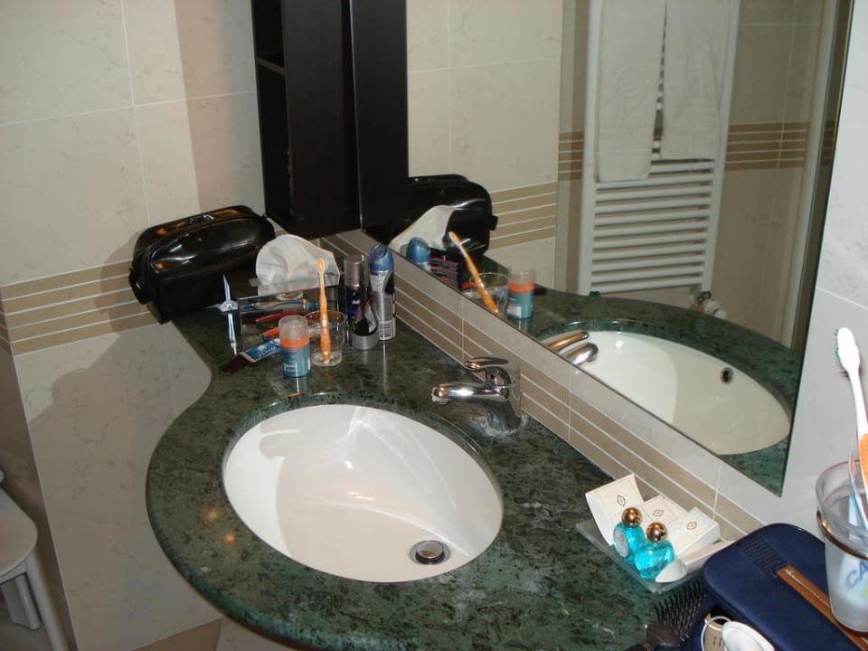 Badezimmer Grand Hotel Spiaggia