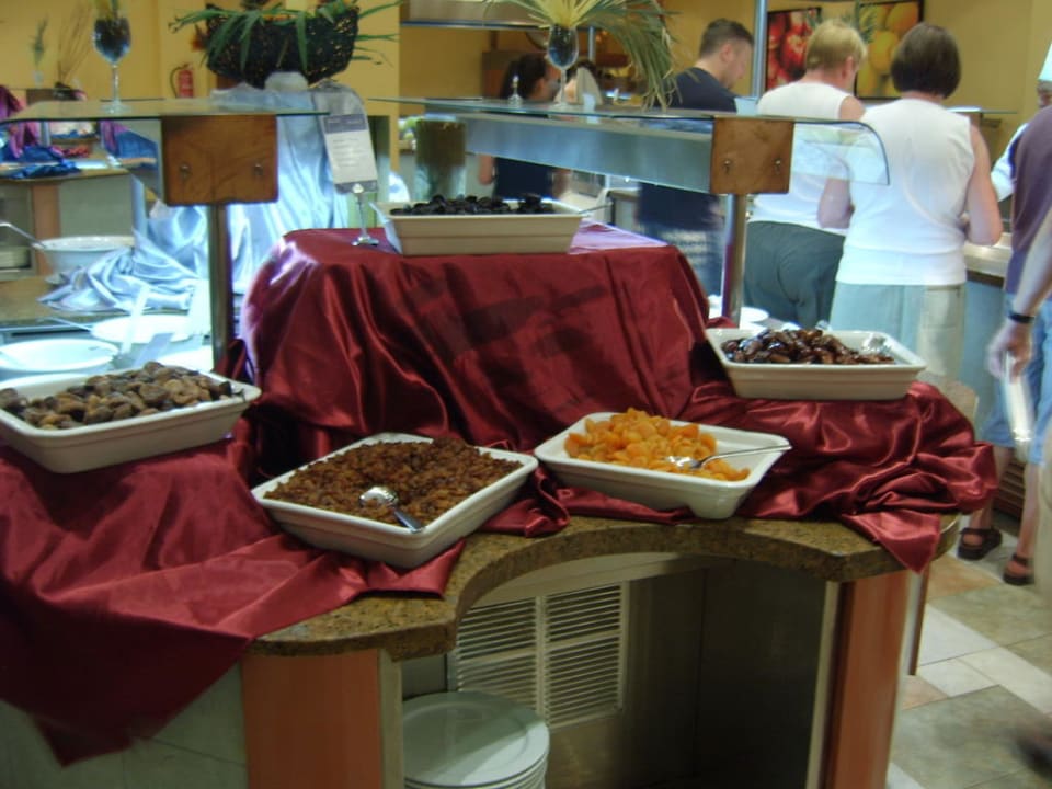 Beim Büffet Occidental Jandía Mar