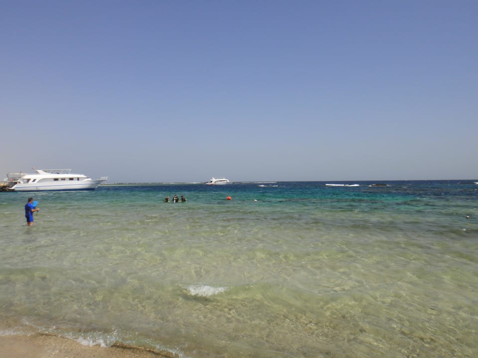 Flachabfallender Strand Utopia Beach Club