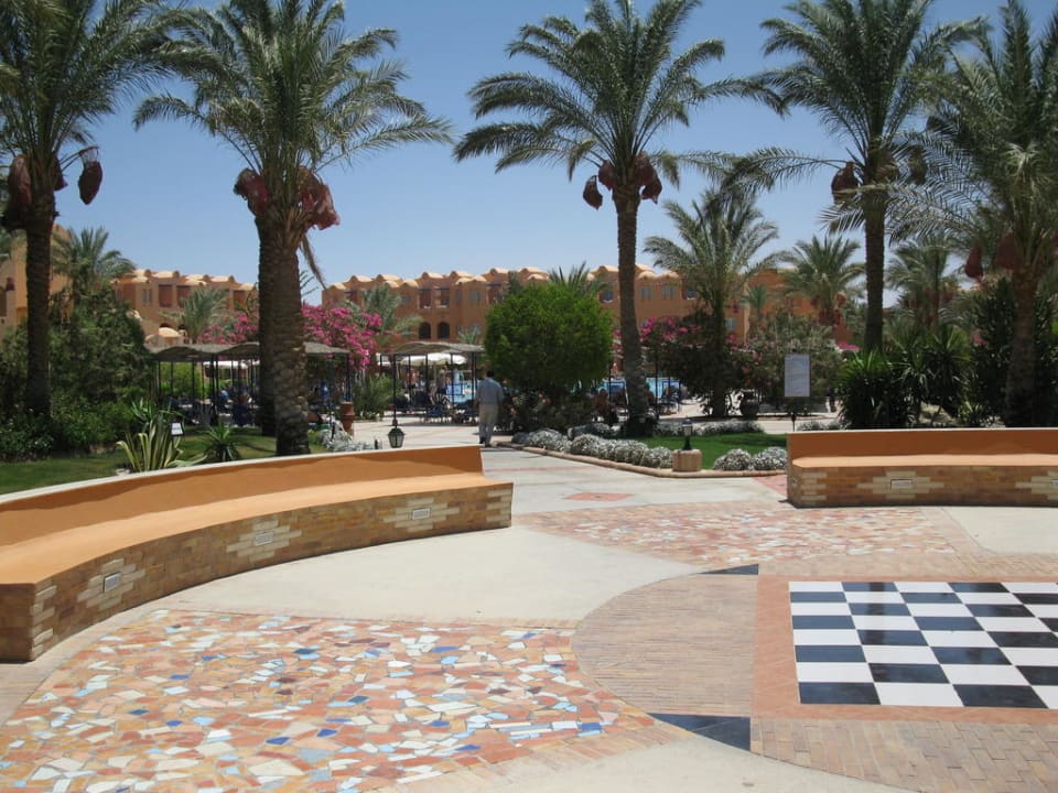 Weg zum Pool Jaz Makadi Oasis Resort