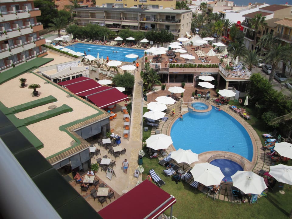 Ansicht aus dem 5. Stock Caprice Janeiro Hotel & Spa