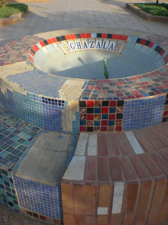 Das war mal ein Springbrunnen Ghazala Beach