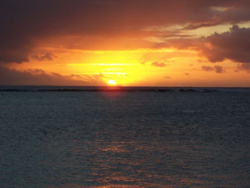 Sonnenuntergang Hilton Mauritius Resort & Spa