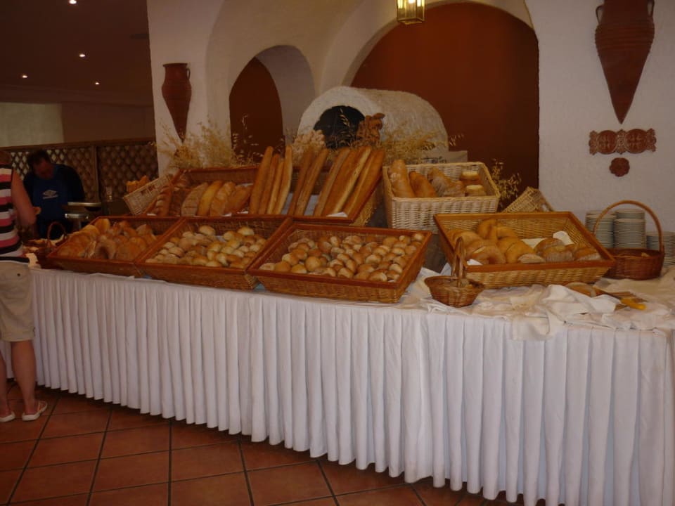 Brot- und Brötchenauswahl (Frühstück) Porto Bello Beach