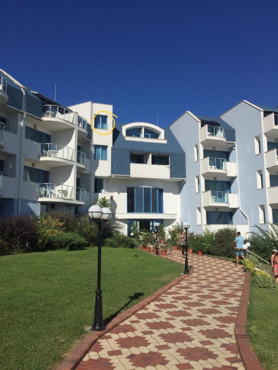 Außenansicht Hotel Sineva Beach