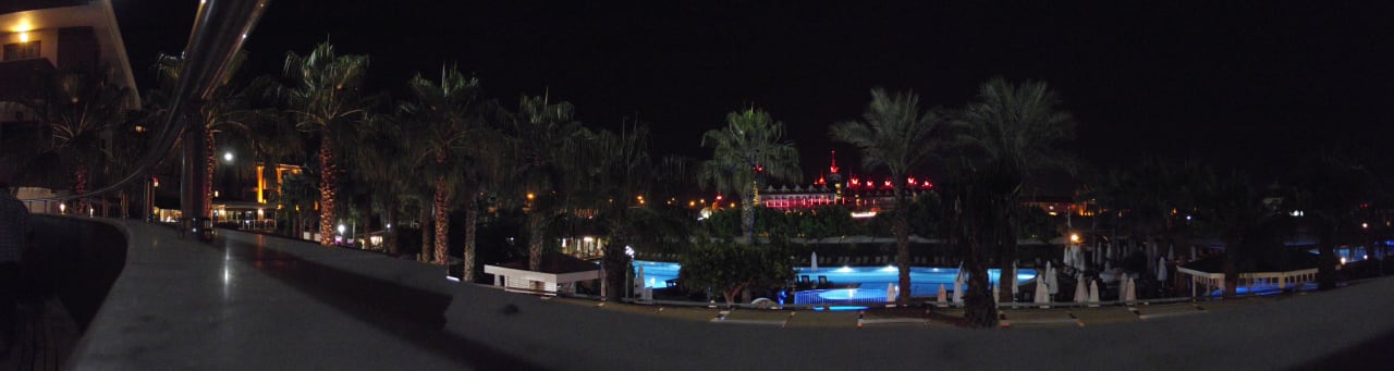 Beleuchtung bei Nacht Hane Family Resort