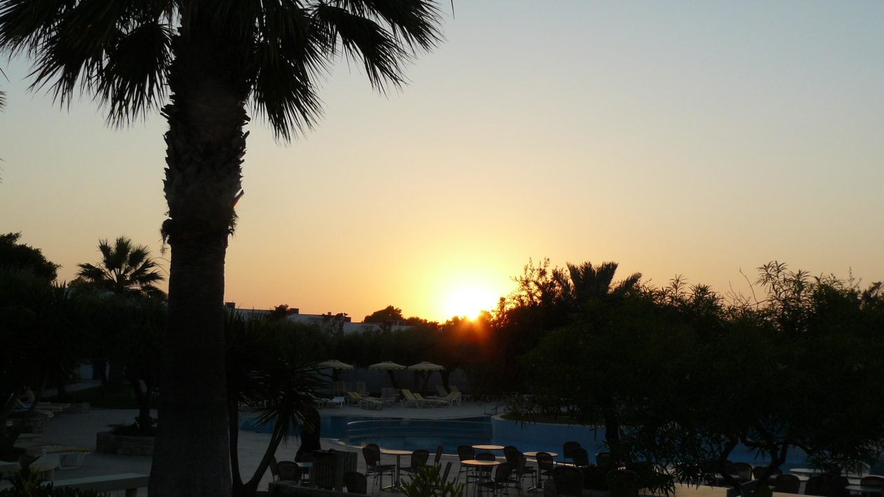 Blick vom Balkon TUI KIDS CLUB Alex Beach