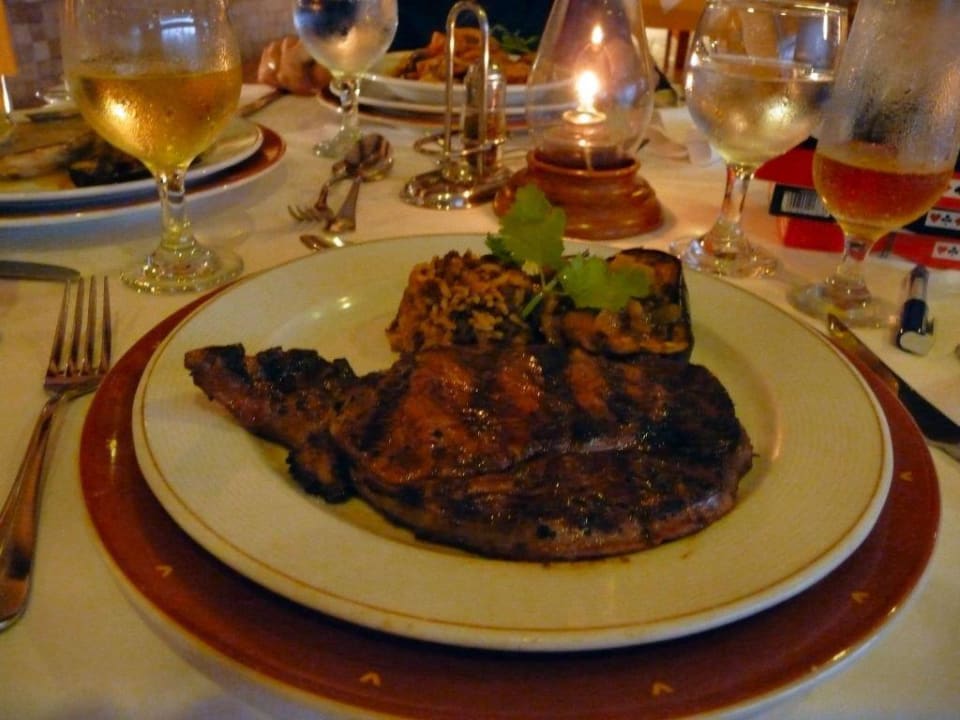 Steakhouse T-Bone Steak Grand Sirenis Riviera Maya Resort & Spa