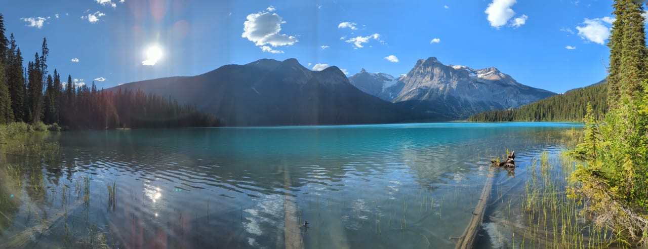 Ausblick Hotel Emerald Lake Lodge