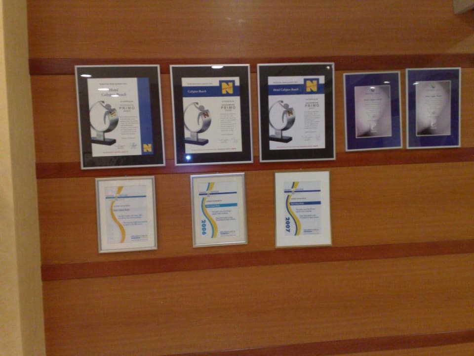 Award-Galerie Hotel Calypso Beach
