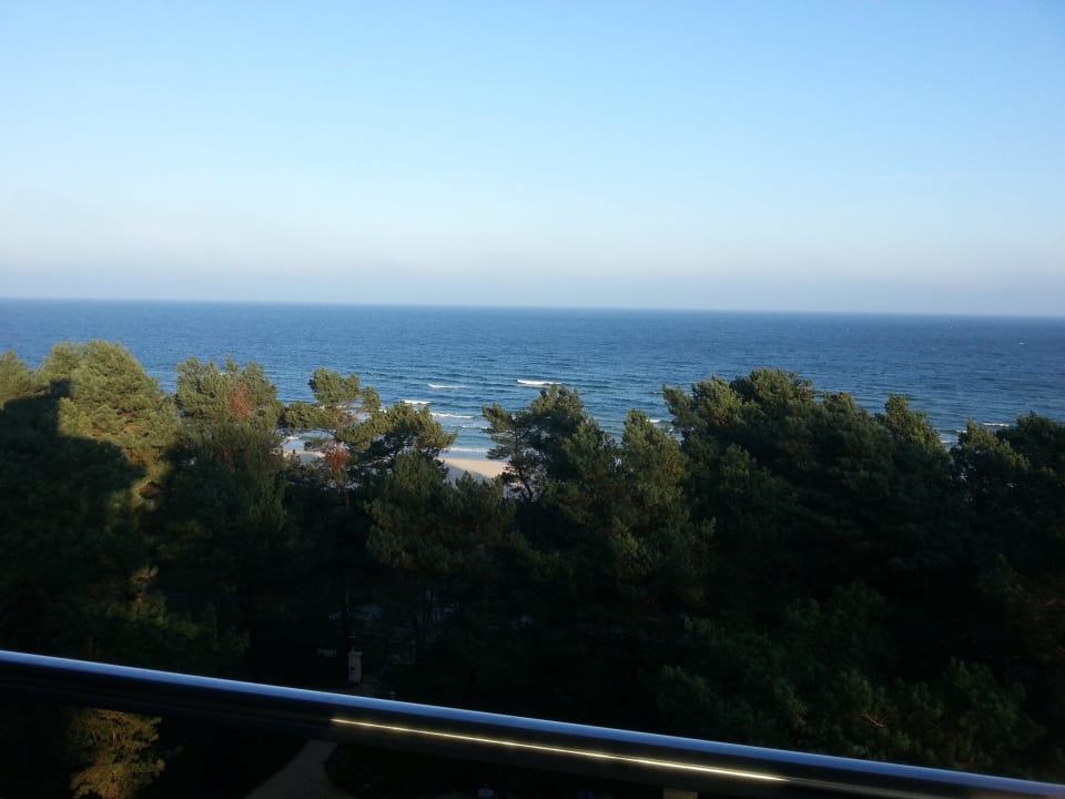 Ausblick vom Fahrstuhl Cliff Hotel Rügen