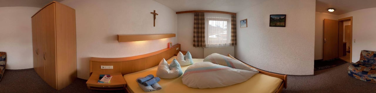 Ferienwohnung Morgenrot Schlafraum Ferienpension Christl