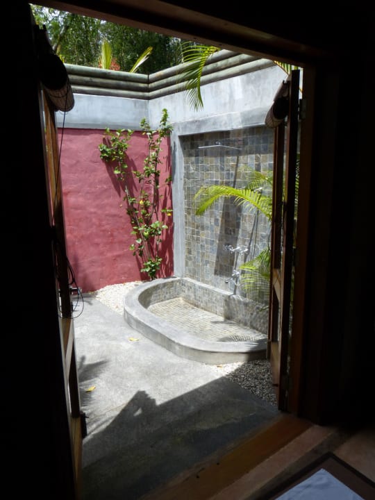 Aussendusche Lakaz Chamarel Exclusive Lodge