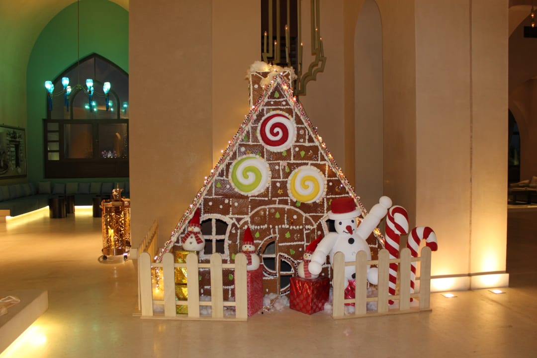 Weihnachtsdekoration Salalah Rotana Resort