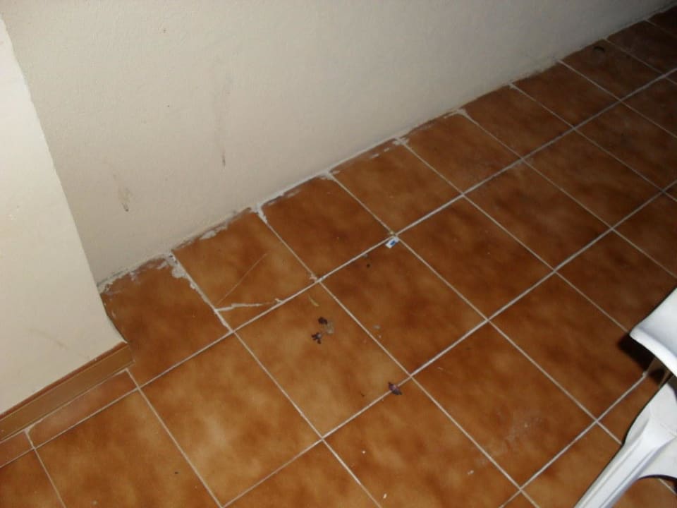 Balkon sehr dreckig Bei Juan Playa Blanca