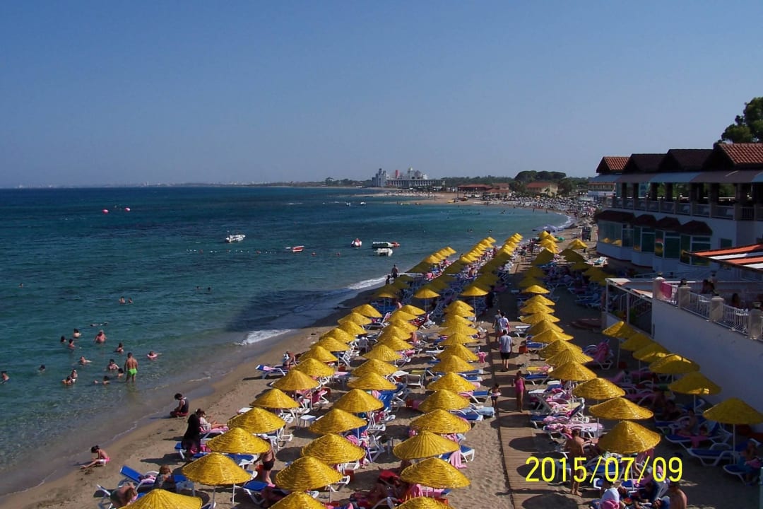 Widok z tarasu Salamis Bay Conti Resort Hotel & Casino