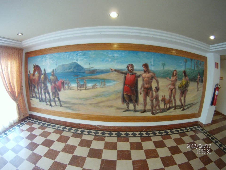 Gegenüber vom Empfang Hotel Riu Oliva Beach - Hotel