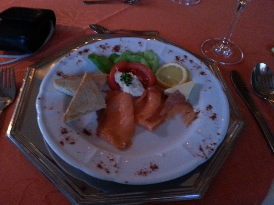 Vorspeise Candle-Light-Dinner Hotel Haus am Berg