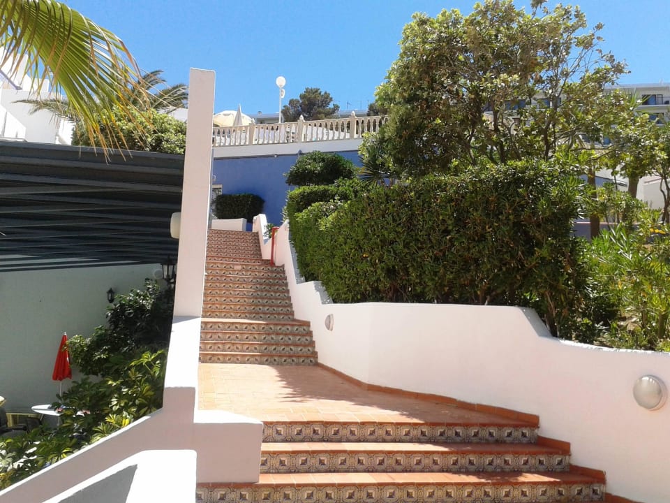 Treppe von Lobby zum Pool Barceló Portinatx - Adults only