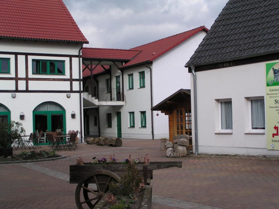 Hofbereich Landhotel Keck