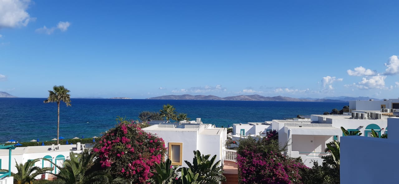 Ausblick Hotel Mastichari Beach