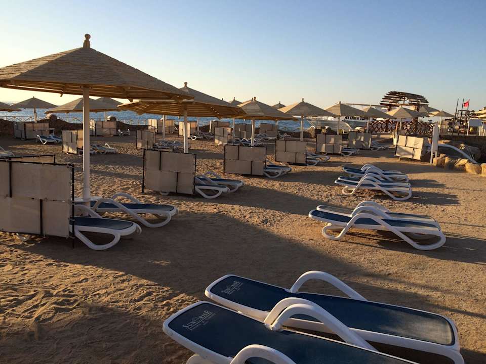 Hotel Strand um ca. 5:30 Uhr Ruhe vor dem Sturm SUNRISE Holidays Resort (Adults Only)